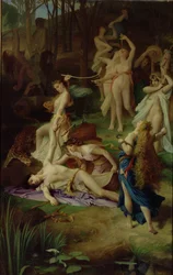 Orfeus död, 1866